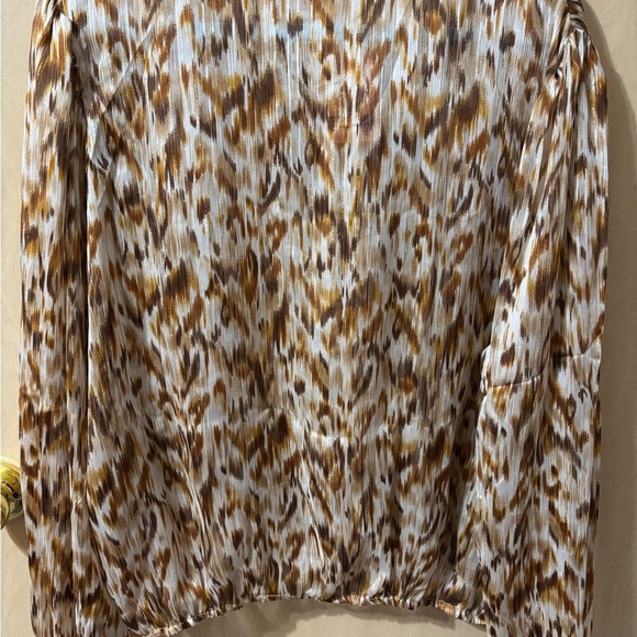 Grace + Emma Women’s Groovy Baby Blouse Cropped Office Career Size 3XL NWT - Picture 8 of 9